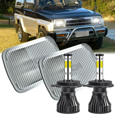 Bombillas LED delanteras OE para Daihatsu Rocky 1990-1992 haz bajo/alto x2 Foto 1 de 4