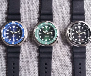 200 m impermeable de buceo cristal de zafiro para hombre reloj automático NH35 correa de goma - Imagen 1 de 18