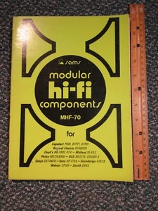 Sam Photofact Modular HI-FI Series MHF-70 ~ gennaio 1976 ~ Sony Zenith Philco RCA - Foto 1 di 3