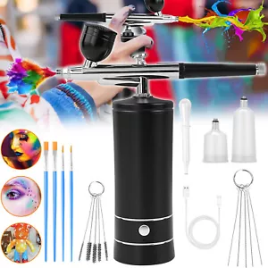 Tragbares Airbrush Set Multifunktionale Handheld Airbrushpistole für Nageldesign - Bild 1 von 12