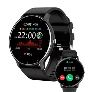 Montre Connectée Homme Femme Smartwatch Intelligente Sport Étanche Android iOS - Photo 1/7