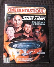 1989 CINEFANTASTIQUE Magazine v.19 #3 VF+ 8.5 Star Trek The Next Generation