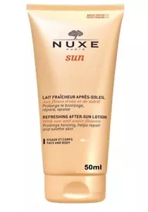 NUXE Sun Refreshing After-Sun Lotion Face & Body 50ml - Brand New & Sealed - Picture 1 of 1