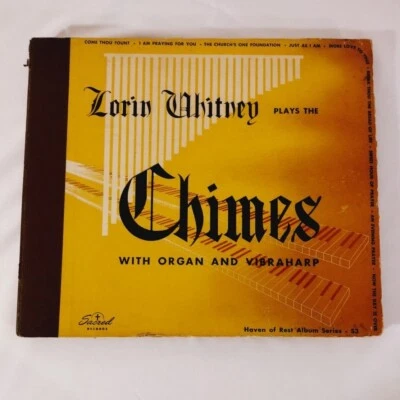 Lorin Whitney -Chimes 78 RPM Full Box Set Sacred Records Haven Of Rest Album S3  - Image 1 of 4