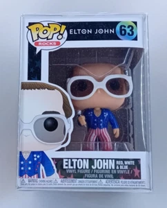 Funko Pop! Figur - Elton John - Red, White & Blue - 63 - NEU & OVP - - Bild 1 von 4