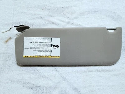 Toyota Sienna 2005-2010 furgoneta pasajero parasol parasol con espejo gris gris OEM Foto 1 de 4