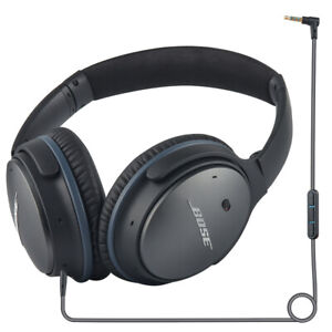 Bose QuietComfort 25 Over the Ear Headphone Noise Cancellation Headsets - Black