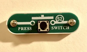 Elenco Snap Circuits Jr S2 Press Switch Green Replacement Part - Picture 1 of 2