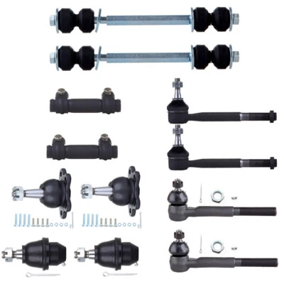 For 1999-2000 Cadillac Escalade Front Ball Joints Steering Sway Bar Tie Rod End - Image 1 of 4