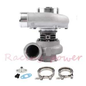 PSR PTE 6466E DBB Stainless Steel Dual V-band 0.82A/R Billet Turbo UP to 900HP - Picture 1 of 8