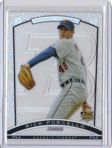 2009 Bowman Sterling Refractor #RP Rick Porcello Mets 179/199 - Bild 1 von 2