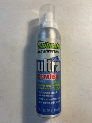 BAITMATE Fish Attractant Ultra Crawfish Spray 4.0 FL OZ Nuevo SKU A41 Foto 1 de 2