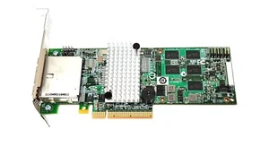 HP LSI Logic PCI-e Low Profile SAS RAID Controller L3-25152-56A 9280-8E - Picture 1 of 4
