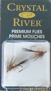 Crystal River Black Caddis sz12, 2 per pack ~ Flat Rate Postage - Picture 1 of 1