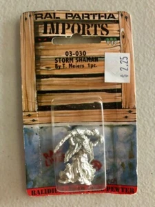 Paquete de Miniaturas Ral Partha Importaciones Storm Shaman 03-030 Mazmorras y Dragones - Imagen 1 de 1