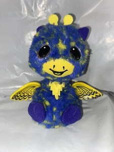Talking hatchimals Giraffe blue and And Yellow Electronic Toy - Picture 1 of 7