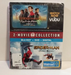 Spider-Man Homecoming DVD + BLU RAY w Digital Far From Home New Sealed - Picture 1 of 7