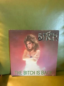 Bitch - The Bitch Is Back Vinyl LP Enigma Records 1987 VG+ Rare Rock Nice! - Picture 1 of 3