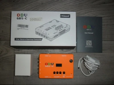 McBazel ODV GBS-C Control (modded/updated) Retro Upscaler VGA Component Scart HD - Image 1 of 4