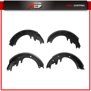 4PCS Ceramic Brake Shoes Rear For 1999 Chevrolet C2500 Suburban 2000 GMC C3500 - Picture 1 of 6