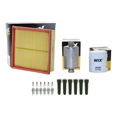 Kit de afinación Wix NGK 6 bujías y botas Kit para Jaguar XJ6 4.0 L6 4HP-22 RWD Foto 1 de 2