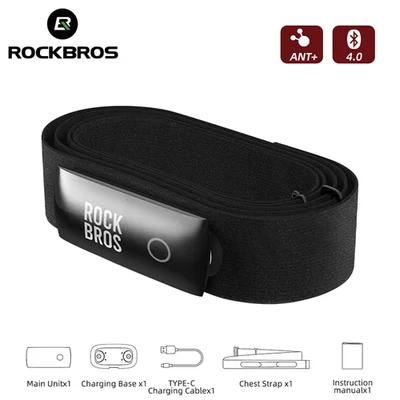 H828 Heart Rate Sensor Bluetooth ANT Upgrade HR Monitor With Chest Strap Dual Mo - Imagen 1 de 4