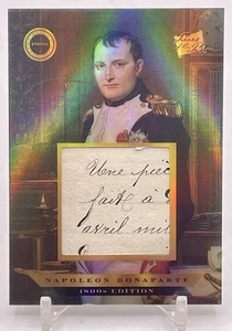2024 Pieces Of The Past Napoleon Bonaparte Hand Written Jumbo Document Relic - Picture 1 of 2