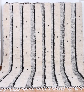 Alfombra bereber original Beni Ourain - Tejida a mano 100 % lana - 2,8x2 m - Alfombra marroquí - Imagen 1 de 5