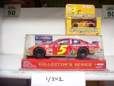Terry Labonte Power of Cheese Chevy Racing Champions 2003 1/24 #5 bonificación 1/64 Foto 1 de 4