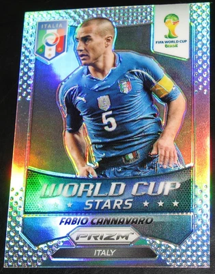 Серебряные призмы 2014 Prizm World Cup Stars Fabio Cannavaro No48 WCS - Изображение 1 из 2