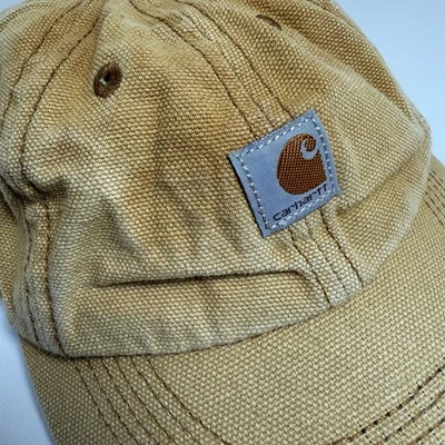 Chapéu de beisebol infantil Carhartt meninos meninas tamanho único marrom - Imagem 1 de 4