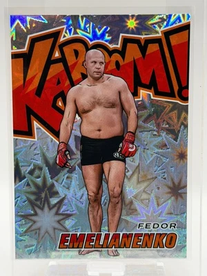 Fedor Emelianenko 2025 Debut Panini Combat Anthology KABOOM Case Hit SSP - Image 1 of 2