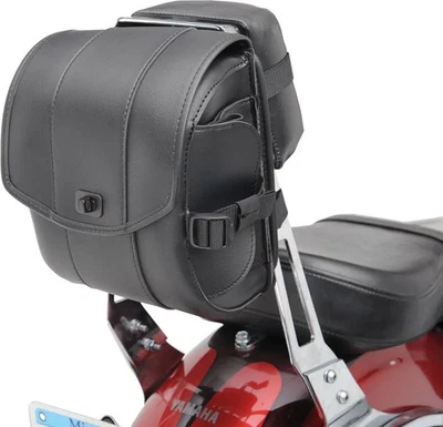 Saddlemen 3503-0064 Cruis'n Deluxe Sissy Bar Bolsa de Turismo Armazenamento Ajuste Universal - Imagem 1 de 4