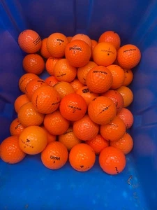 50 pelotas de golf NARANJA SURTIDAS = COMO NUEVAS = 5-A - Imagen 1 de 1