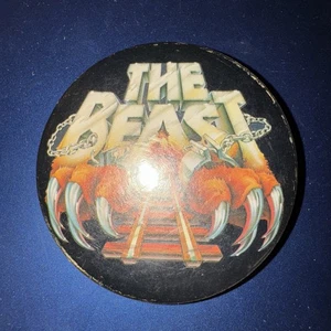 Vintage Kings Island The Beast Roller Coaster Pin Ohio Amusement Park Souvenir - Picture 1 of 2