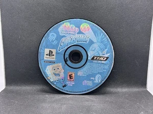SpongeBob SquarePants SuperSponge PlayStation PS1 - Disc Only Game Tested - Picture 1 of 2