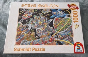 Schmidt Puzzle - Weltall-Kolonie - 1000 Teile - vollständig - Bild 1 von 2