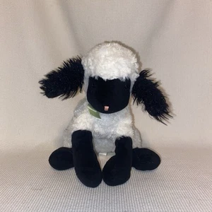 Bunnies by the Bay Lamby schwarz weiß Lamm Schaf Stofftier Sitzsack Plüsch 2018 - Bild 1 von 10