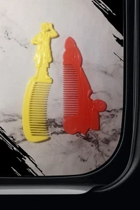 Vintage 1980 & 85 McDonalds Happy Meal Spielzeugkamm Ronald McDonald Made in USA - Bild 1 von 3