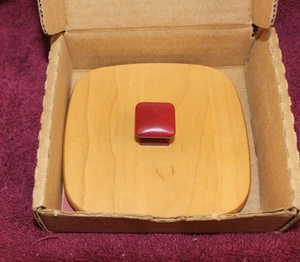 Longaberger Woodcrafts Deckel - rot - Let it Snow #58467 - Bild 1 von 4