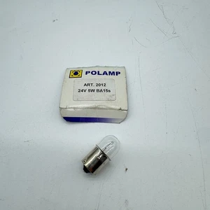 POLAMP - LAMPADINA ALOGENA 24V 5W - 2012 - BA15S -  FM-546 - Picture 1 of 4