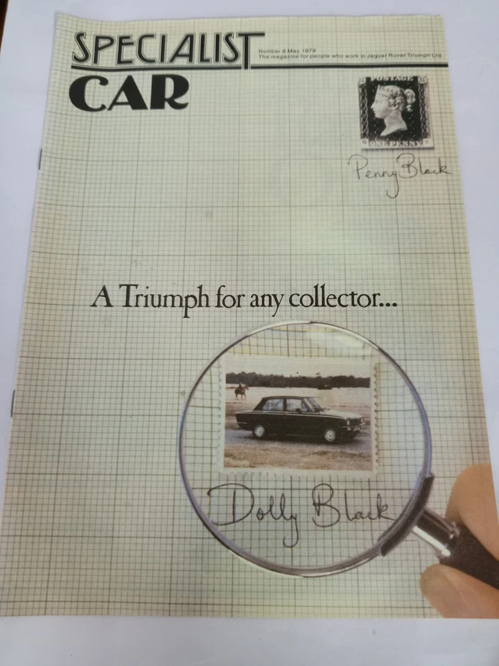 SPECIALIST CAR Jaguar Rover Triumph Employee Magazine no 8 may 1979 - Image 1 of 4