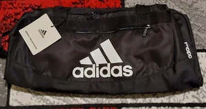Adidas Defense 2 Medium Sized Duffle Bag Black White NWT🔥🔥🔥 - Picture 1 of 2