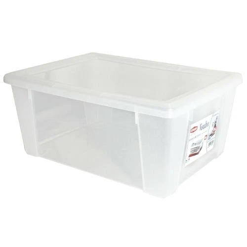 Stefanplast Contenitore (10Lt) Multiuso L VISUAL BOX Trasparente 13051 - Immagine 1 di 1