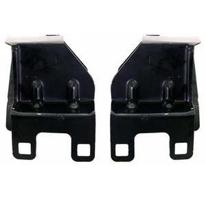 For 02-05 Mercedes C-Class Front Bumper Retainer Mounting Brace Bracket SET PAIR - Picture 1 of 5