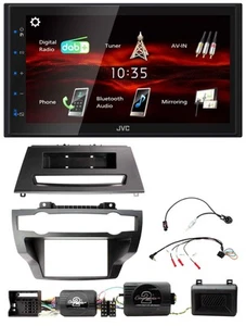 JVC USB Bluetooth Lenkrad DAB 2DIN Autoradio für BMW X5 X6 07-13 E70 E71 ohne Ve - Bild 1 von 11