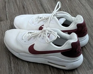 Nike Air Max Oketo Laufschuhe Herren 9 Sneaker weiß rot sportlich AQ2235-101 - Bild 1 von 16