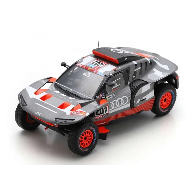 Spark S4558 1/43 Audi RS Q E-Tron No.207 Dakar Rally 2023 C. Sainz - L. Cruz