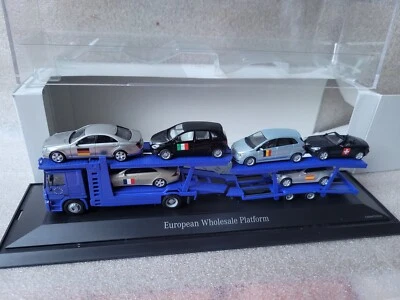 Actros European Wholesale Platform Autotransporter + 6 MB PKW Exclusiv Daimler - Bild 1 von 4
