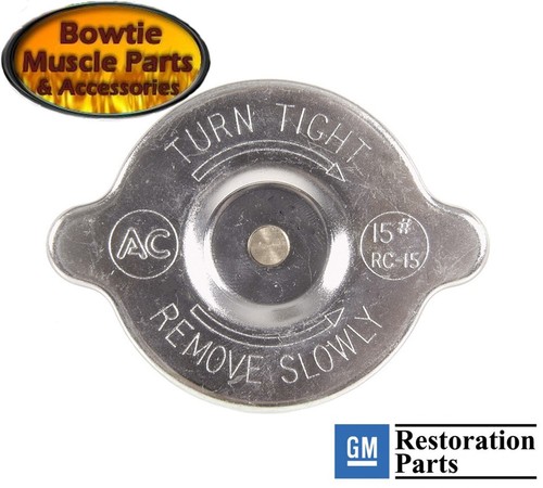 65 66 67 68 69 70 CAMARO CHEVELLE CORVETTE NOVA RC-15 AC RADIATOR CAP ...